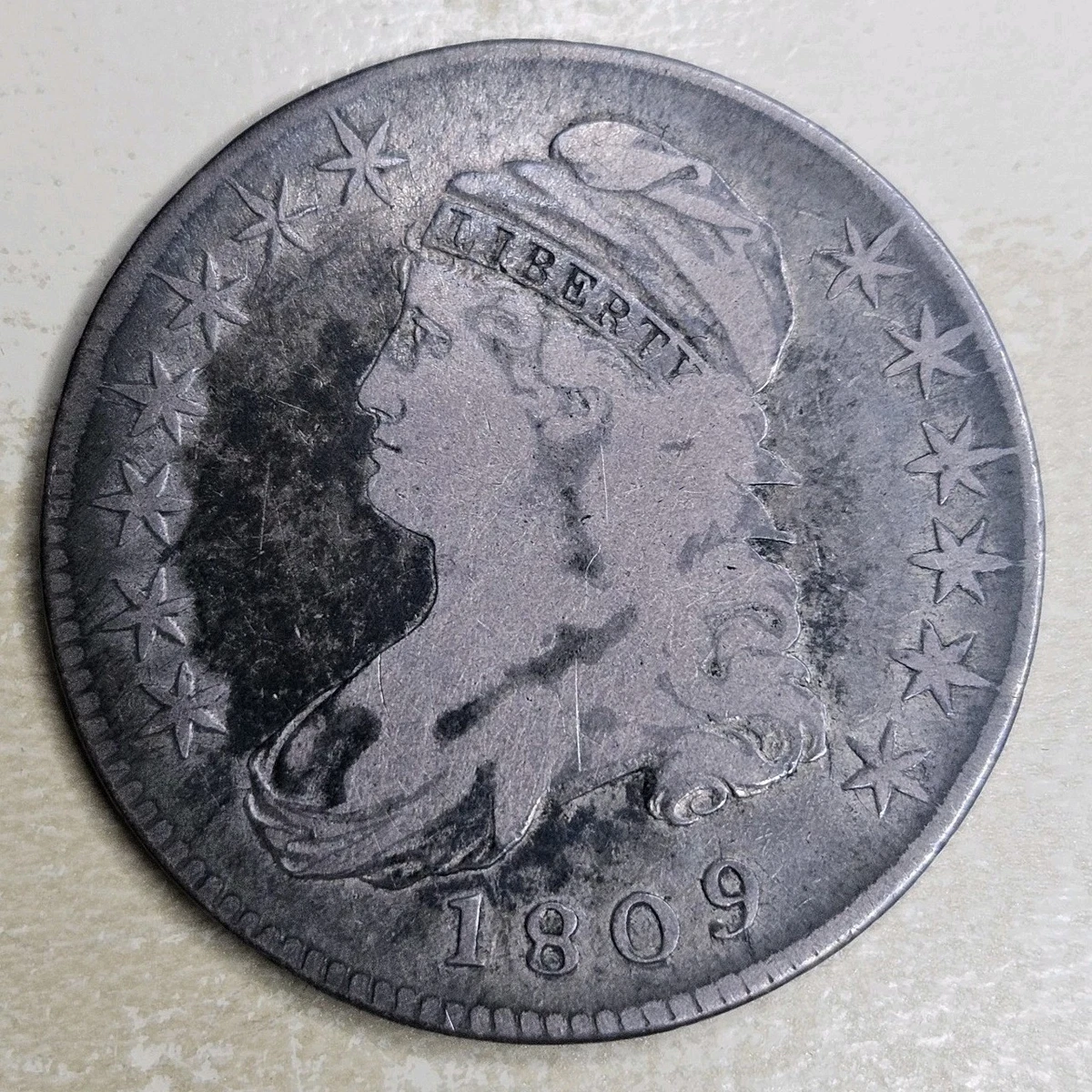 1809 Year US Early Half Dollar Coins (1794-1839) for sale | eBay