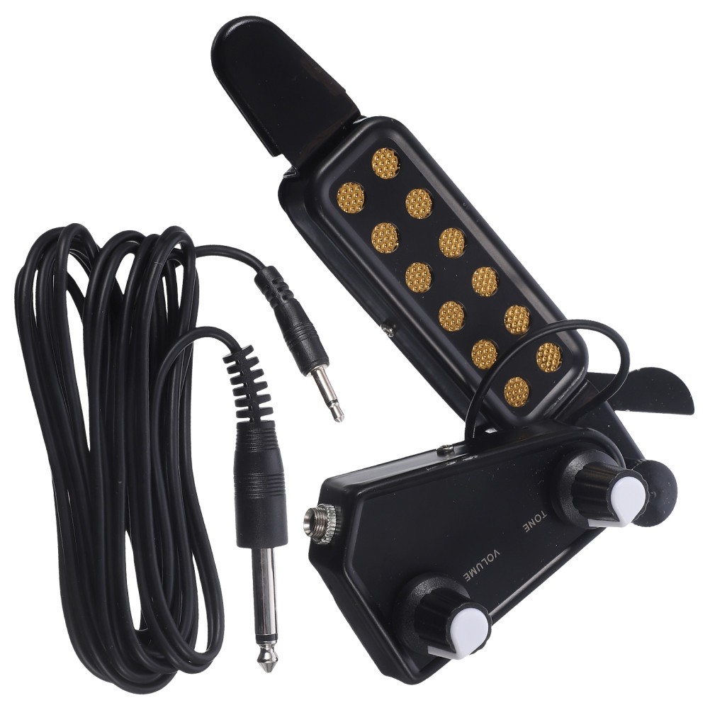 Pickup in legno riutilizzabile per chitarra folk