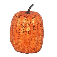 32106 - Sparkle Pumpkin Accent Halloween Decor Pod 1-13 