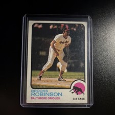 Topps 1973 Brooks Robinson #90 Baltimore Orioles Baseball Card MLB