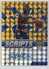 2020-21 Panini Mosaic Scripts Gold Prizm Fat Lever #SC-FLV Auto 05cd