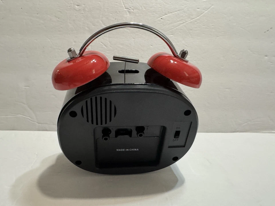 New Angry Birds Twin Table Bell Alarm Clock Green Pig for Kids - Image 2 of 4