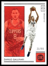 2018-19 Panini Encased Danilo Gallinari 21/99 Los Angeles Clippers #48
