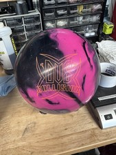 USED - 14lb Bowling Ball - DV8 " COLLISION" - PLUGGED AND RESURFACED
