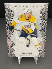 Roman Josi #83 Upper Deck Artifacts NHL Hockey 2025-26 Nashville Predators