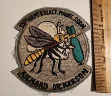 55th Army & Electrical Maintenance Squadron Vietnam War Patch