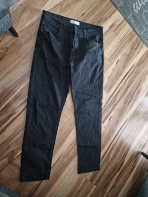 Bershka - Damen - Jeanshose - Straight Slim - Denim- Gr.42