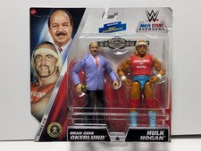 WWE Main Event Hulk Hogan & Mean Gene Okerlund 2-Pack Wrestling Figures