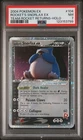 2004 POKEMON EX TEAM ROCKET RETURNS #104 ROCKET'S SNORLAX EX-HOLO PSA 7