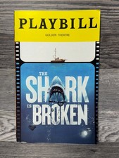 THE SHARK IS BROKEN, GOLDEN THEATRE, NOVEMBER 2023, BROADWAY PLAYBILL