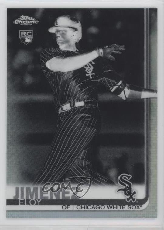 2019 Topps Chrome Negative Refractor Eloy Jimenez #202 7xr