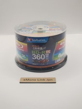 Verbatim Blank Blu-ray BD-R DL 50GB 1-6x 50 Discs VBR260RP50SV1 Printable Inkjet