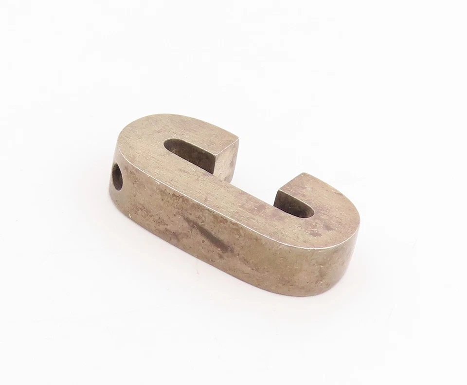 925 Sterling Silver Vintage Pendant Solid Alphabet C Initial Locket  PT25510 - Image 3 of 4