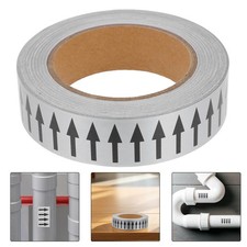 Floor Safety Sticker Gas Pipe Tape Arrow Identification Electrical Equipment
