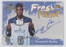 2015-16 Panini Court Kings Fresh Paint Emmanuel Mudiay #FP-EM Auto 0v0