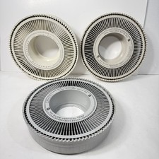 GAF Sawyers Rotary 100 Slide Trays, Lot of 3 Holds 100 Slides Each 