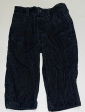 OshKosh B Gosh Boys Black Corduroy Pants Size 18 Months All Cotton