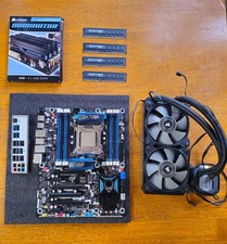 Intel DX79SR Motherboard, Xeon E5-2690, Corsair DDR3 & Hydro H100i V2 Cooler