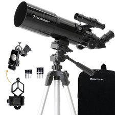 Celestron Travel Scope 80mm Telescope Kit wit...