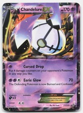 Chandelure EX 77/113 Legendary Treasures Holo Pokemon DMG on eBay