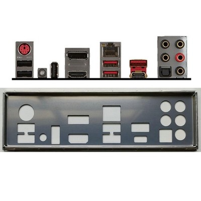 For   Z270 MPOWER GAMING TITANIUM Motherboard IO I/O   Backplate OEM *nl