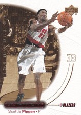2000-01 UD Ovation SCOTTIE PIPPEN base card #44 Portland Trail Blazers