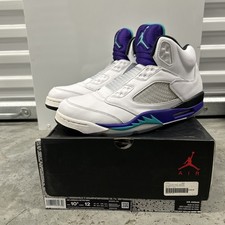 Nike Air Jordan Retro 5  Grape Fresh Prince 2018 AV3919 135 Sz 10.5 *NEW*