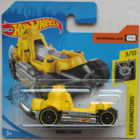 Hot Wheels Speed Driver Gelb Experimotors Neu/Ovp Spielzeugauto Hw Mattel Auto