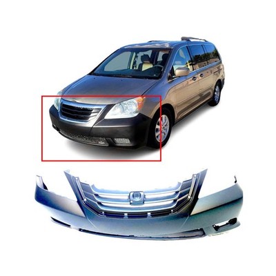 2008-2010 Honda Odyssey Van Primed Front Bumper Cover HO1000257 04711SHJA91ZZ