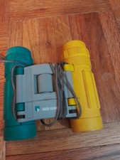 abn-amro yellow and green binocular
