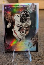 Topps Chrome 2025 Football Bijan Robinson Falcons Fortune 15 Refractor #F15-14