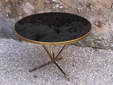 RARISSIME PETITE TABLE BASSE TRIPODE  DESIGN ANNEE 50 MODERNISTE STYLE ADNET