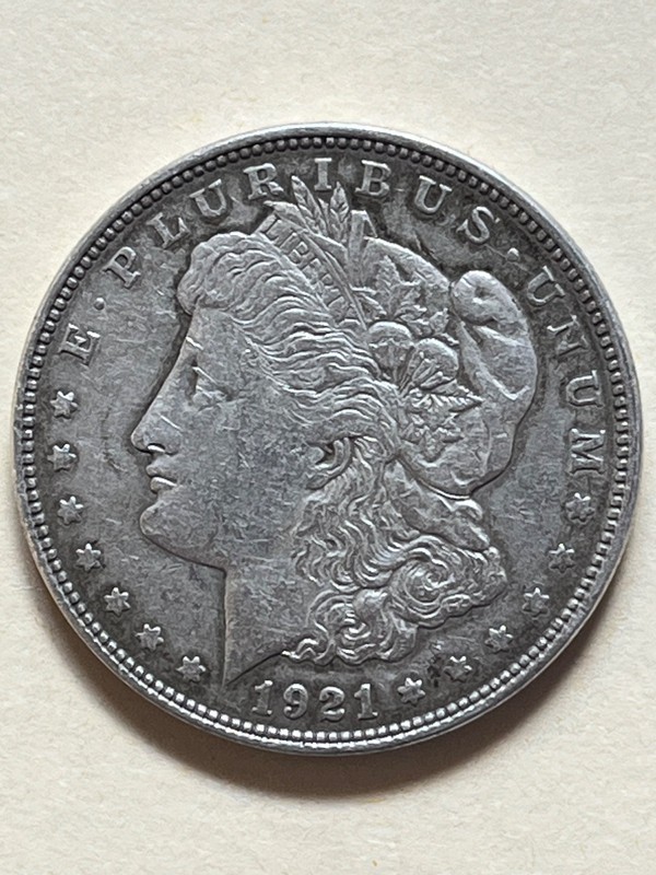 1921-D $1 Morgan Silver Dollar Actual Coin