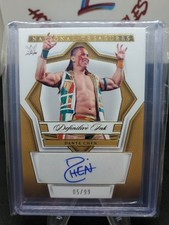 2024 National Treasures WWE Dante Chen Gold Definitive Ink AUTO /99 #DK-DCH 