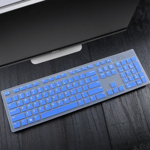 keyboard skin cover for Dell KM636 KB216,Optiplex 5250 3050 3240 5460 7450 7050 - Picture 3 of 14