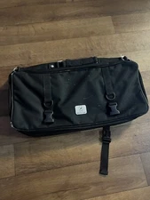 Mercer Culinary Triple-Zip 21-Pocket Knife Carrying Case Bag Black EUC for chefs