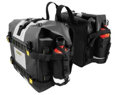 Nelson Rigg Hurricane Saddlebags - Black/Gray - SE-4050