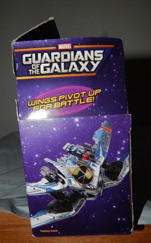 NOVO BONECO E VEÍCULO MARVEL Guardiões da Galáxia Rocket Raccoon Warbird - Imagem 4 de 4