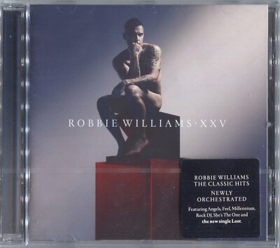 RED COVER---- Robbie Williams XXV CD Angels FEEL Candy LOST