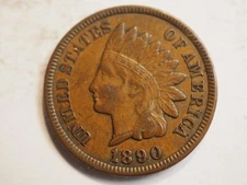 1890    INDIAN HEAD  Cent    FREE SHIPPING   V2618