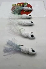 5 Hand Tied 1/16Oz Crappie Lures , Bream, Perch, Walleye Jigs (crappie Jigs)
