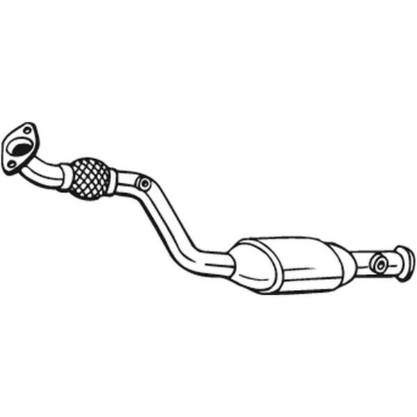 Bosal Katalysator FüR Renault Clio II Kangoo Nissan Kubistar Kasten-image