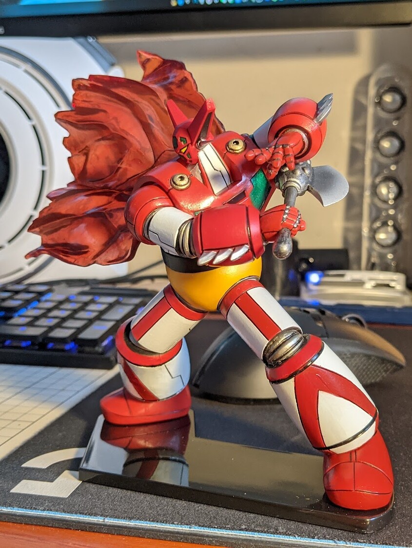Getter 1 OVA Version Unassembled Unpainted Model Resin Model
