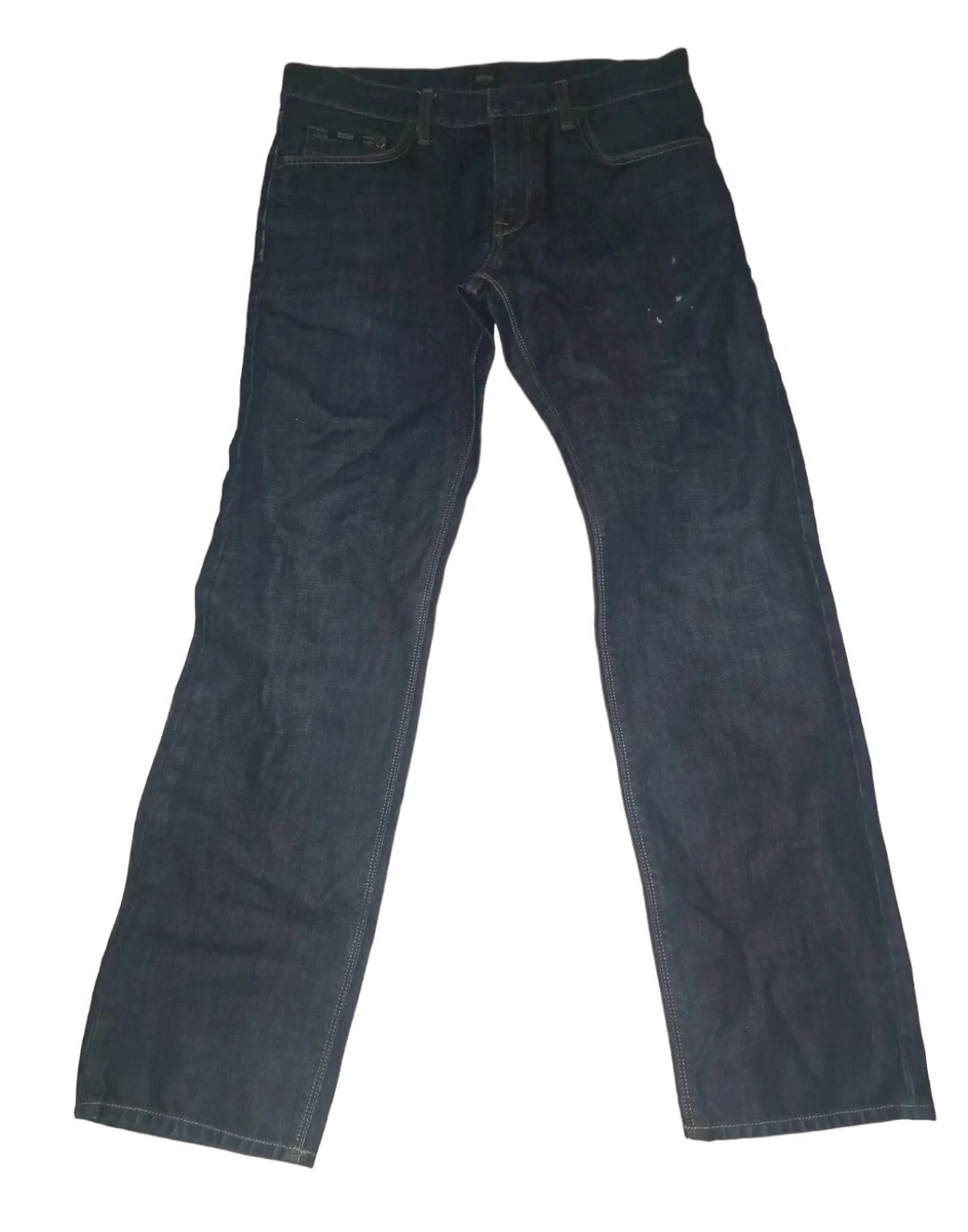 Hugo Boss Maine Regular Fit Stretch Jeans Dark Blue W33 L32
