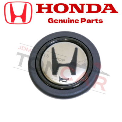 NEW Honda Genuine RED JDM Horn Button For Momo Steering Wheel