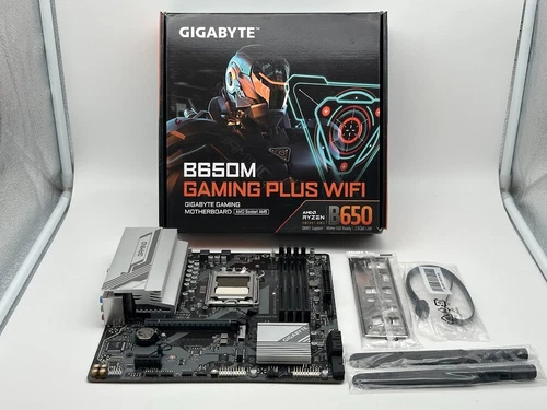 GIGABYTE B650M GAMING PLUS WIFI AM5 LGA 1718 AMD M-ATX DDR5 READ/FOR PARTS