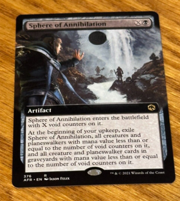 MTG Adventures in the Forgotten Realms, Sphere of Annihilation