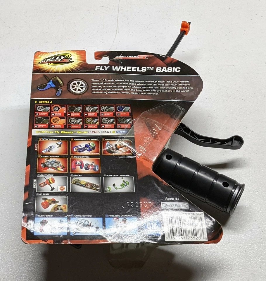 new Fly Wheels Black 18” Street Moto Wheel Flying Motorcycle Chopper Tire 73528 - Image 2 of 2