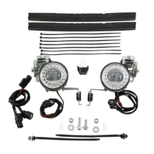 LED Fog Lights W/ Attachment Kit Fit For Honda Goldwing 1800 GL1800 2018–2025 US