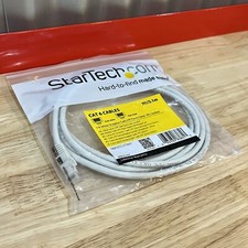 BRAND NEW StarTech 7ft. / 2.1m White Snagless Cat6 UTP Patch Cable ETL Verified